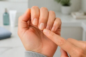 ongle bosselé signification