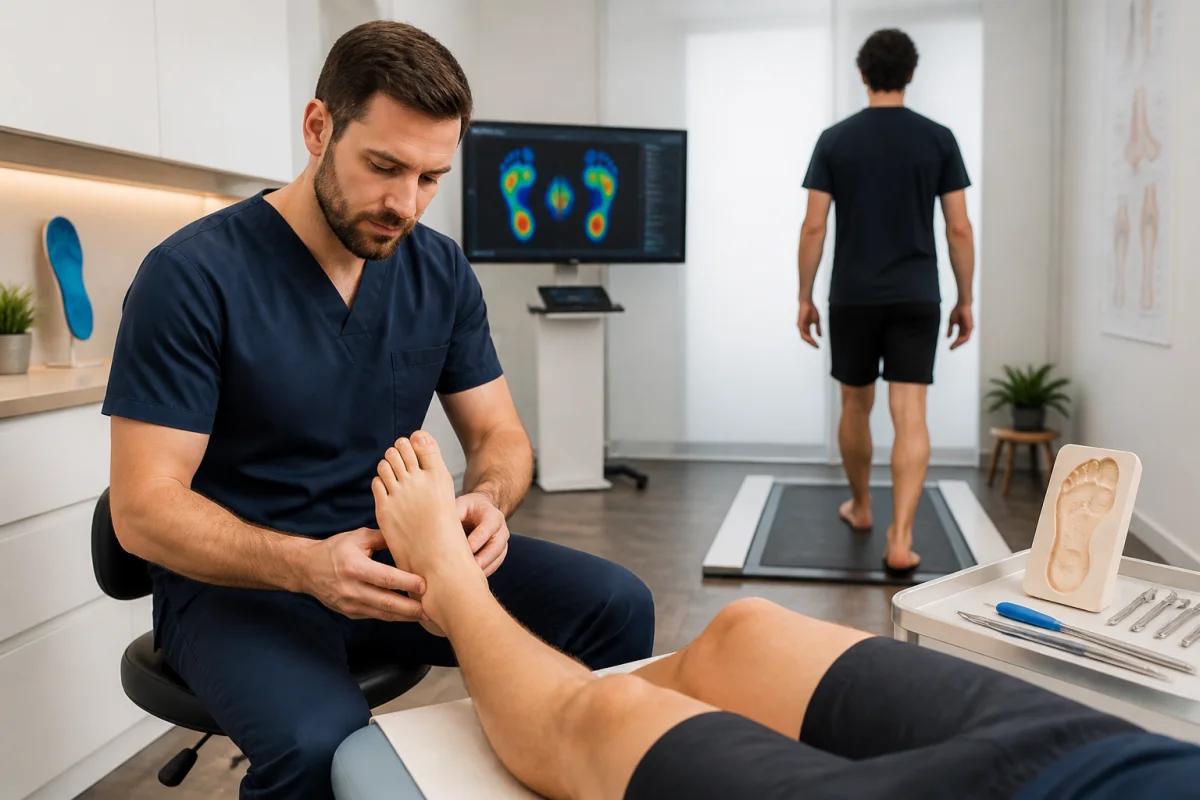 podologie semelles orthopediques