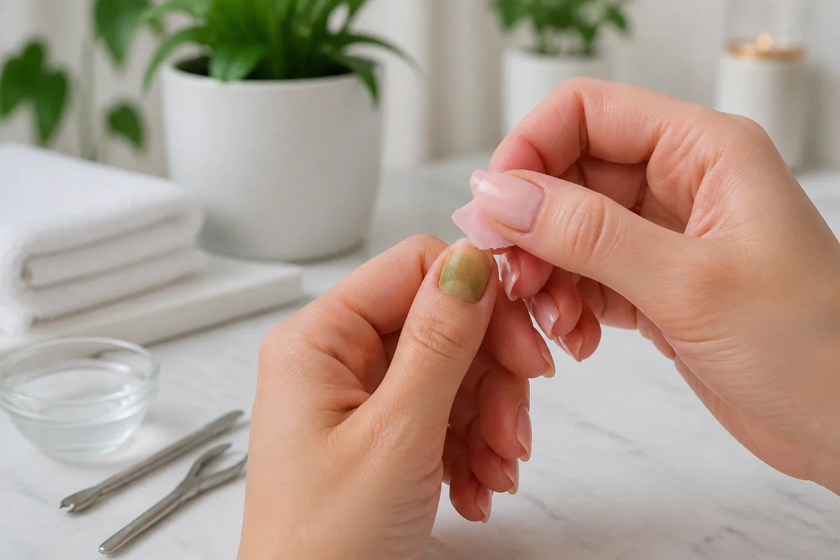 moisissure ongle vert traitement
