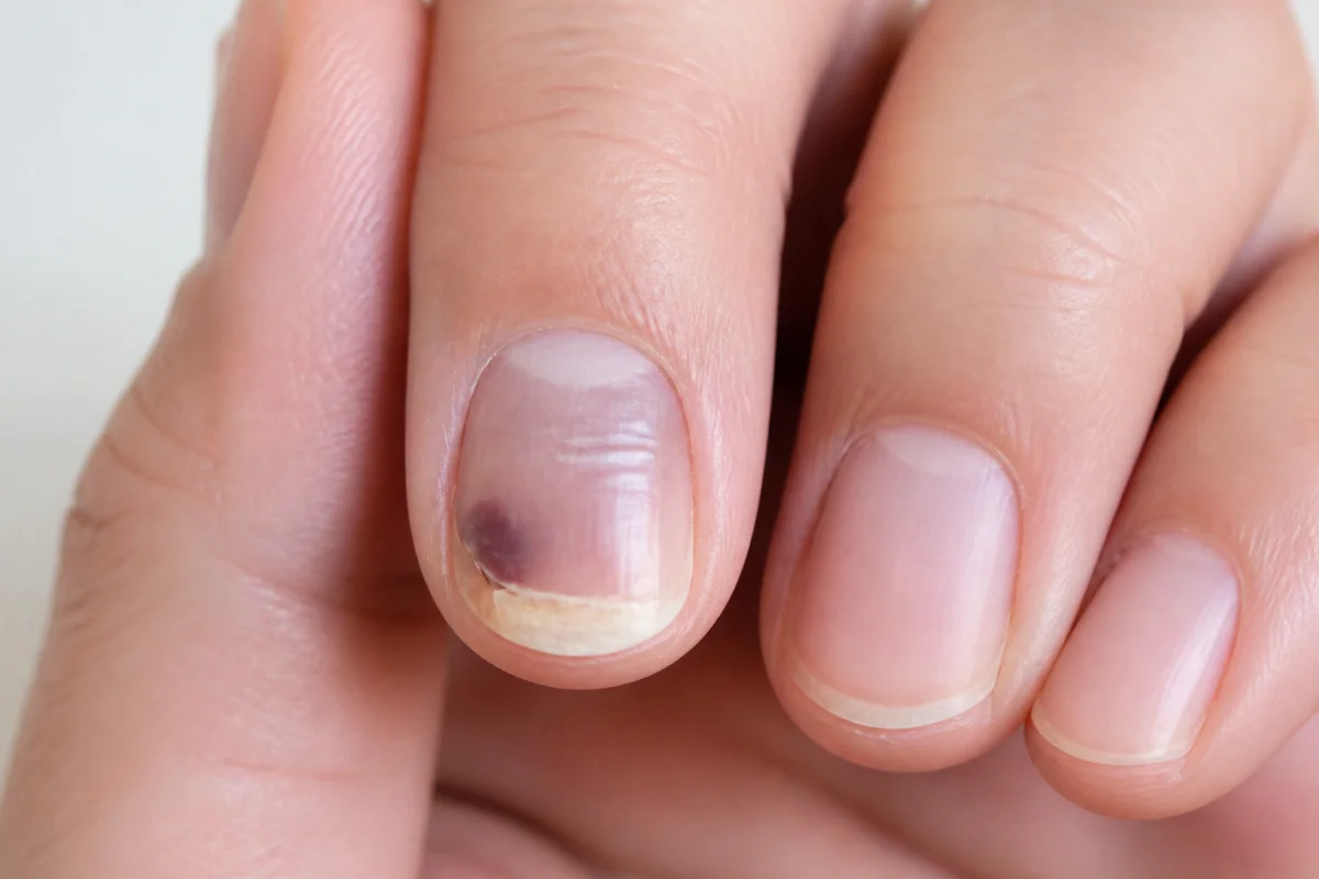 ongle abîmé traumatisme
