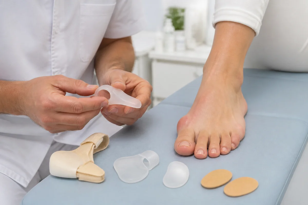 hallux valgus podologue