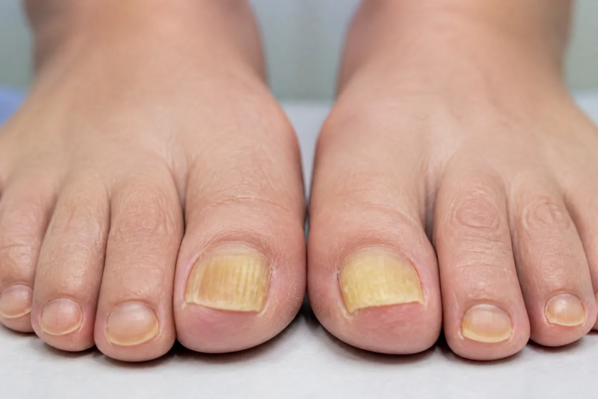 maladies des ongles des pieds photos