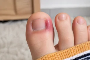 maladies des ongles des pieds photos
