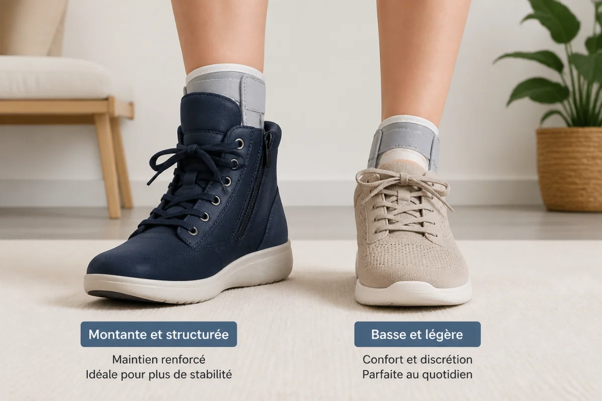 Chaussures adaptées à une attelle comment bien choisir
